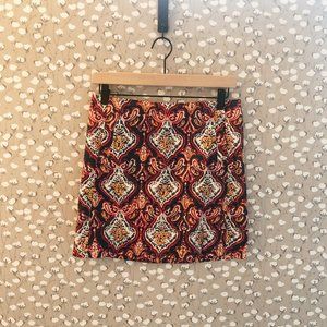 J Crew patterned skirt. Since 0